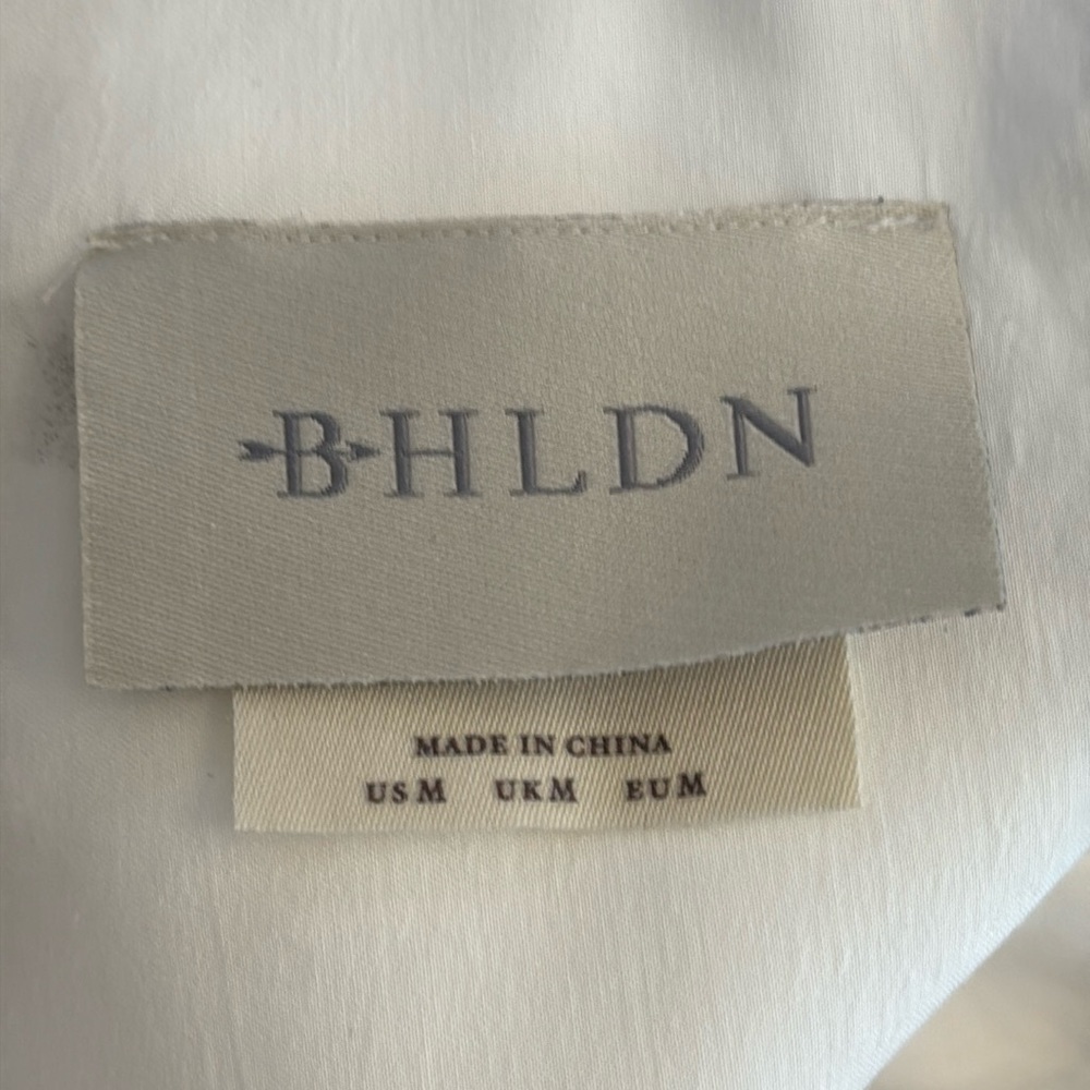 BHLDN Chloe Puff-Sleeve Square-Neck Jacquard Mini Dress - Picture 14 of 15